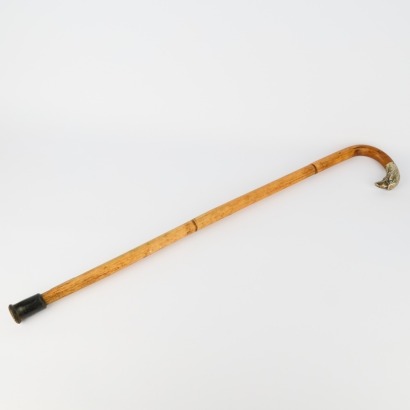 A Walking Stick with an Eagle Head Handle