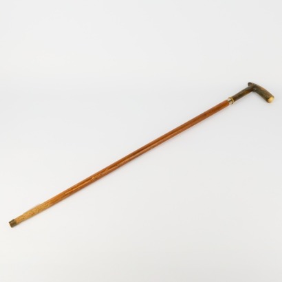 A Bone Handled Walking Stick