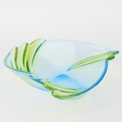 A Multi Coloured Swirl Bowl, c. 1950's
