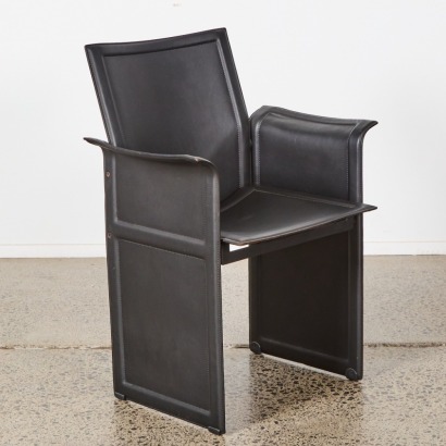 A Korium Chair Designed by Tito Agnoli for Matteo Grassi
