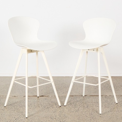 A Pair Of BoConcept Adelaide Barstools By Henrik Pedersen