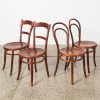 A Set of Four Thonet Bentwood Dining Chairs