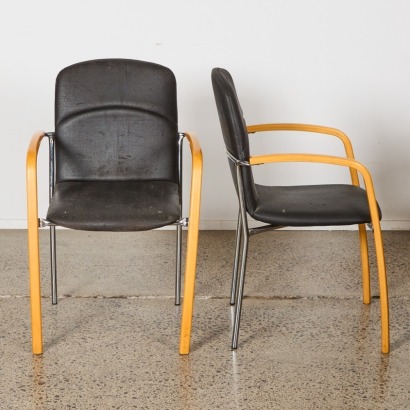 A Pair of Italian Effezeta Chairs