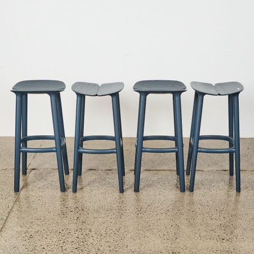 A Set of Four Osso Barstools by Ronan & Erwan Bouroullec for Mattiazzi