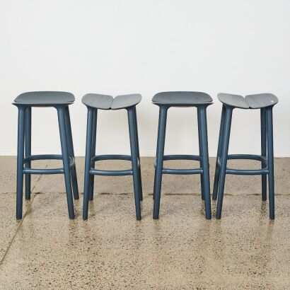 A Set of Four Osso Barstools by Ronan & Erwan Bouroullec for Mattiazzi