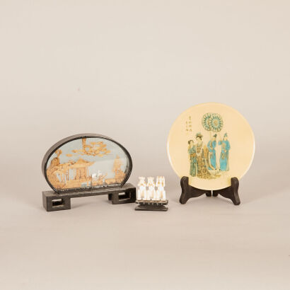 A Group of Three Ornaments