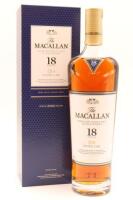 (1) Macallan 18 Year Old Double Cask Single Malt Scotch Whisky 7ocl 43% alc.