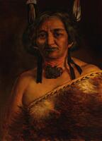 H LINLEY RICHARDSON Ninewha I Te Rangi of Papawaipah Celebrated Chieftainess of the Māori in the Wairarapa Valley