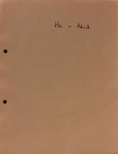 COLIN MCCAHON untitled (single page from 15 Drawings)