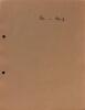 COLIN MCCAHON untitled (single page from 15 Drawings)