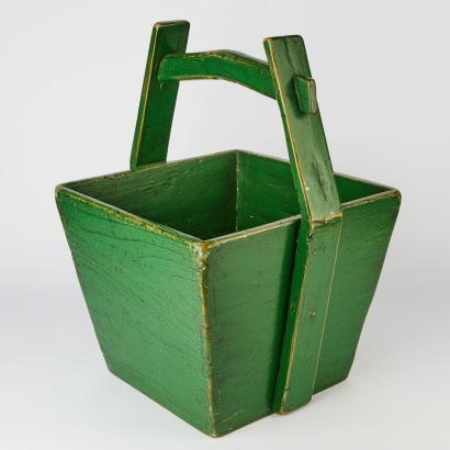 A Chinese Wood Water Bucket