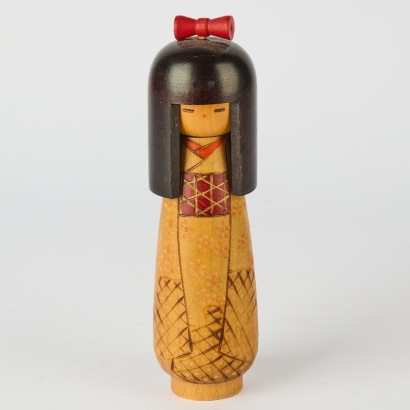 A Vintage Kokeshi Doll