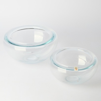 A Pair of Holmegaard Glass Bowls