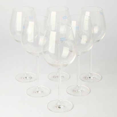 A Set of Six Schott Zwiesel Beaujolais Glasses