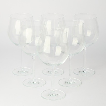 A Set of Six Maxwells & Williams Tulip Wine Glasses