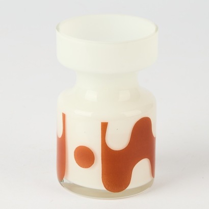 An Alsterfors Glass Vase