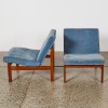 A Pair of Moduline Armchairs by Ole Gjerl&oslash;v Knudsen & Torben Lind for Cado - 2