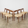 A Suit of Six Fleur 68 Dining Chairs