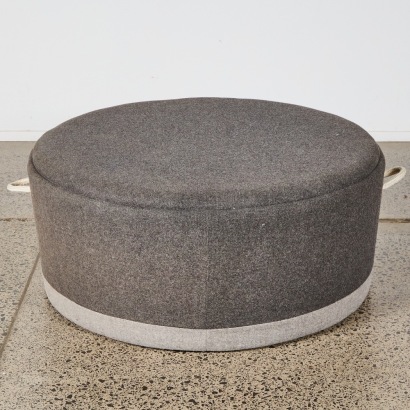 A Tim Webber Design Circular Footstool