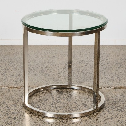 A MCM Circular Side Table