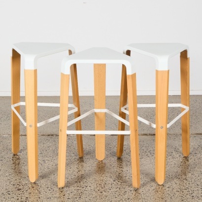 A Trio of Picapau Barstools by Infiniti Design