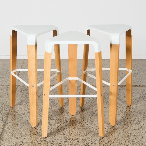 A Trio of Picapau Barstools by Infiniti Design