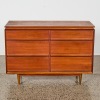 A Sleek Mid-Century Teak Lowboy
