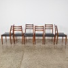 A Suit of Six Fleur Dining Chairs - 2