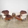 A Pair of McKenzie and Willis Cleopatra Chairs