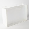 A Perspex Magazine Rack