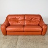 A Leather Sofa by Poltromec Italy