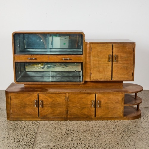 An Art Deco Cocktail Sideboard