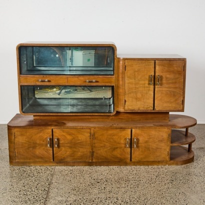 An Art Deco Cocktail Sideboard
