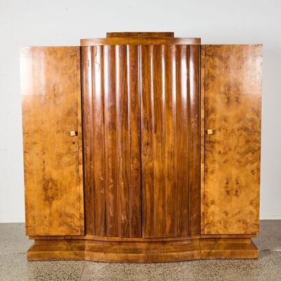 An Art Deco Wardrobe in the Style of Gaetano Borsani