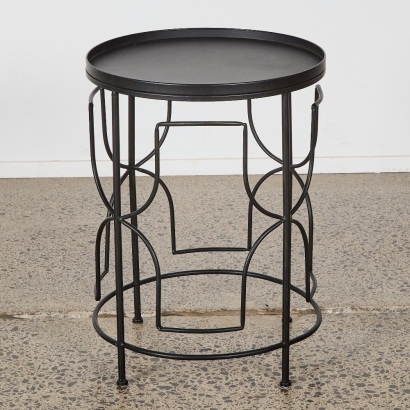 A Caprisse Metal Side Table