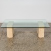An Artedi Travatine Coffee Table - 2