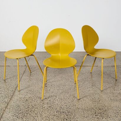 A Set of Three Calliigaris Basil CS1359 Chairs
