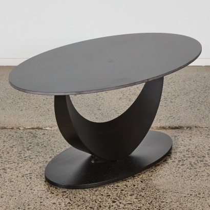 A Contemporary Metal Coffee Table