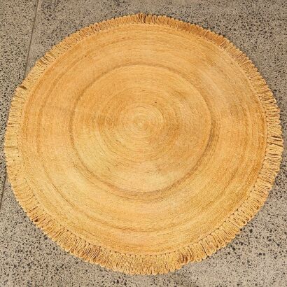 A Vintage Jute Rug