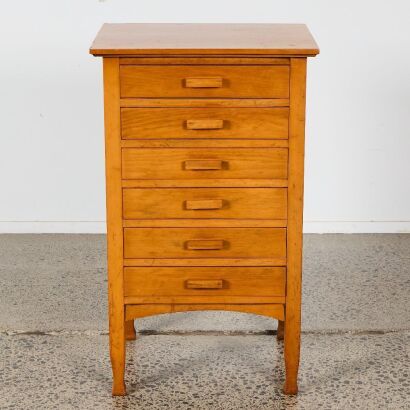 A Vintage Rimu Chest of Drawers