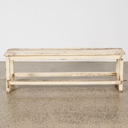 A Rustic Bench Seat