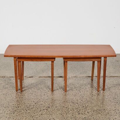 A Mid-Century Coffee Table Nest By Don Lorong