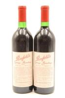 (2) 1987 Penfolds Grange Bin 95, Australia [JR18] [BC98]