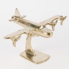 A Mid Century Aluminium Bomber Plane