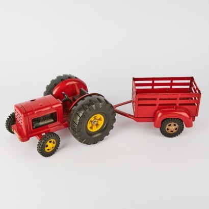 A Tonka Tractor and Trailer, New Zealand