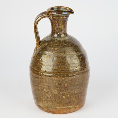 A Jeff Scholes Early Pottery Jug, New Zealand