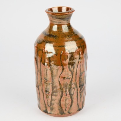A New Zealand Pottery Vase Harry & May Davis Crewanna Pottery