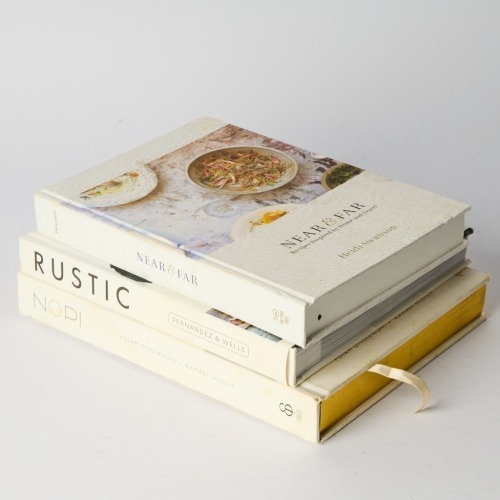 A Collection of Three Cookbooks, Nopi, Rustic And Near And Far