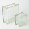 A Pair of German Glass Brick Vases