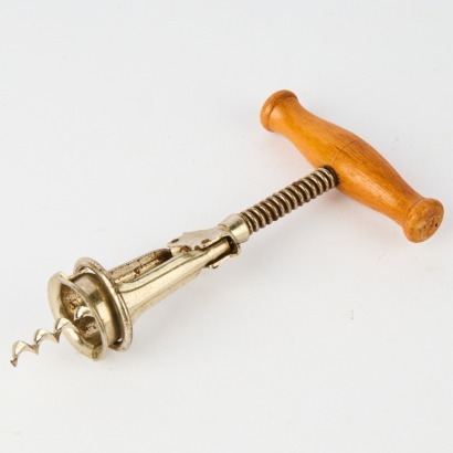 A Vintage German &lsquo;COLUMBUS&rsquo; Spring Loaded Split Frame Corkscrew